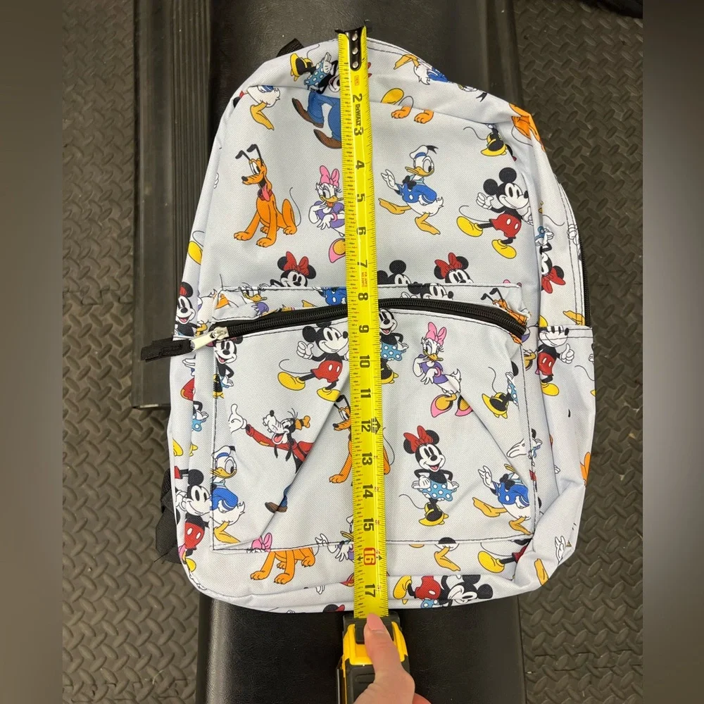 Disney Cartoon Character Print Backpack
